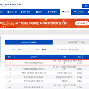 競爭能力持續(xù)增強，品牌影響力不斷夯實 ——縱覽線纜集團成為廣西電纜行業(yè)唯一上榜中 ...